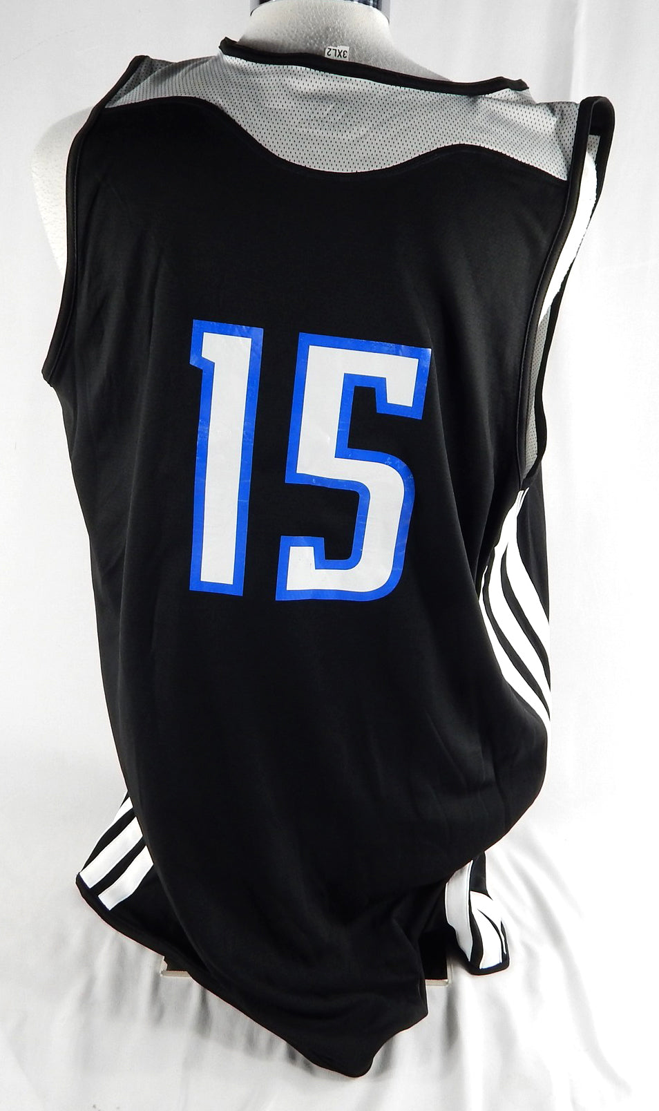 2013-14 Orlando Magic #15 Game Used Black Practice Jersey 3XL DP89424 Pic2