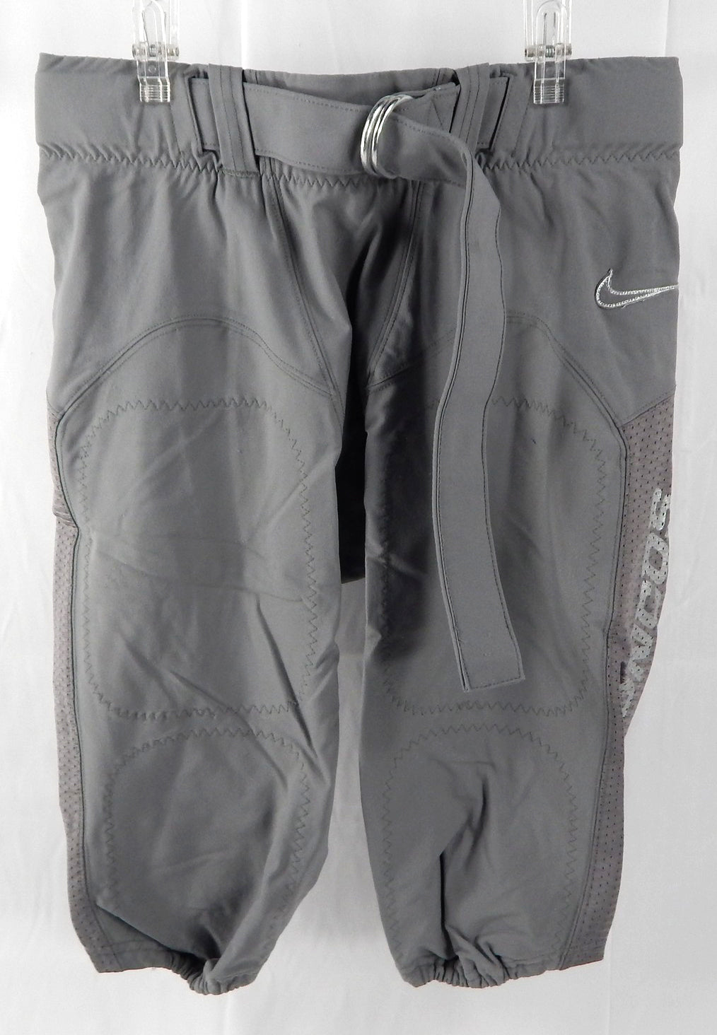 2012-17 Boise State Broncos #38 Game Used Grey Pants Football 36 306