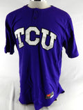 2010s Texas Christian TCU Horned Frogs #47 Game Used Purple Jersey Baseball L 82