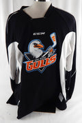 2018-20 San Diego Gulls Luke Gazdic #26 Game Used Black Practice Jersey 58 301