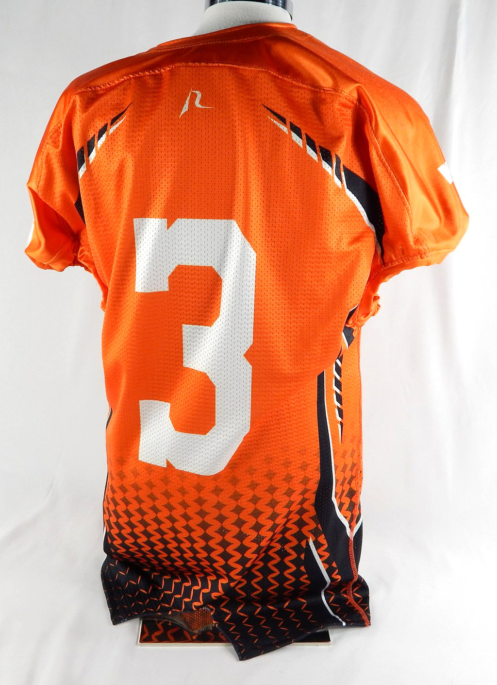 High Country Grizzlies #3 Game Used Orange Jersey Arena Football 221 Pic2