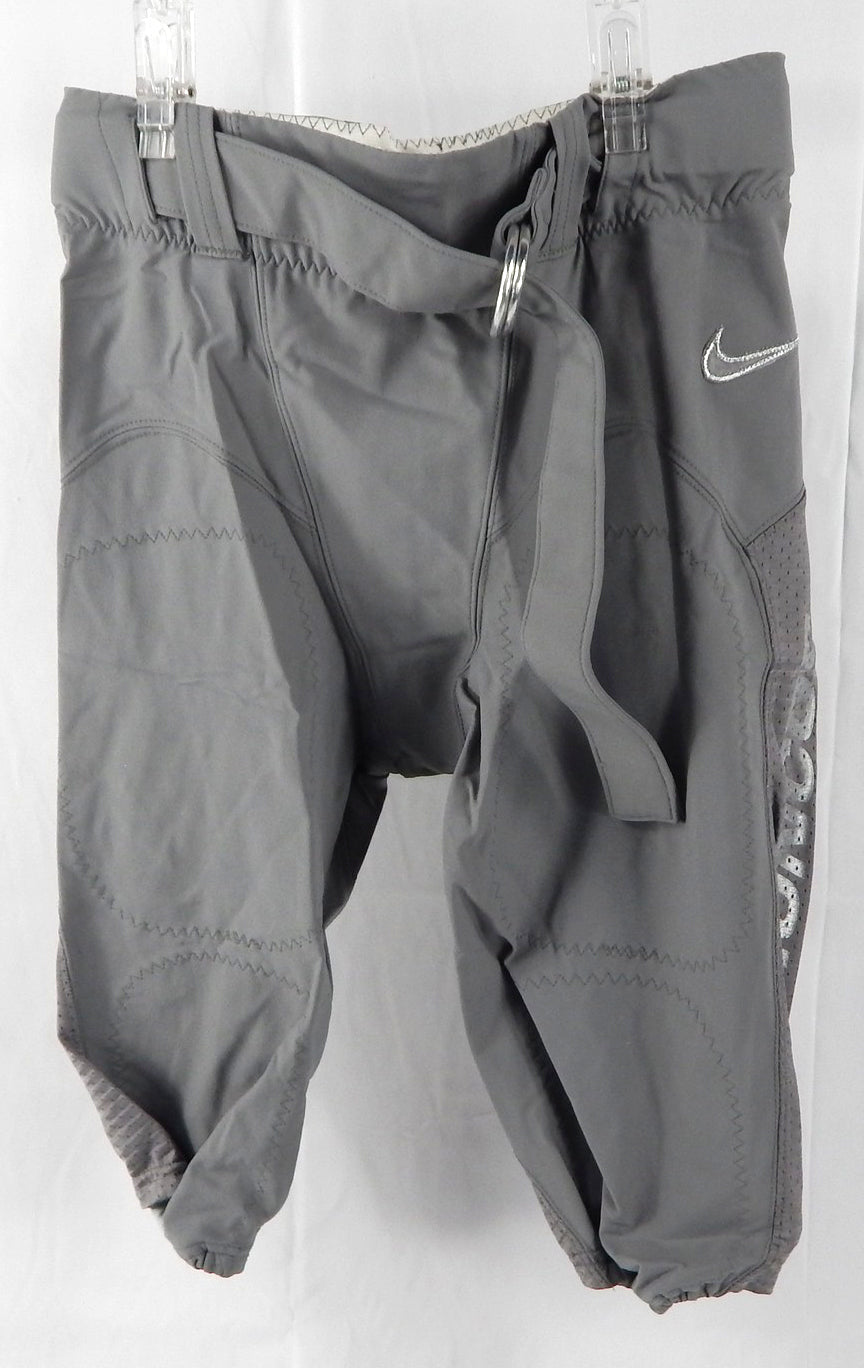 2012-17 Boise State Broncos #8 Game Used Grey Pants Football 32 309