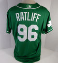 2020 Kansas City Royals Tad Ratliff #96 Game Issued Green Jersey St Patricks 0