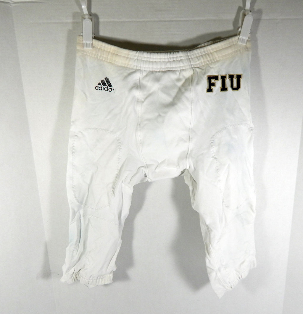 2012 Florida International University FIU Panthers Game Used White Pants 2XL 04