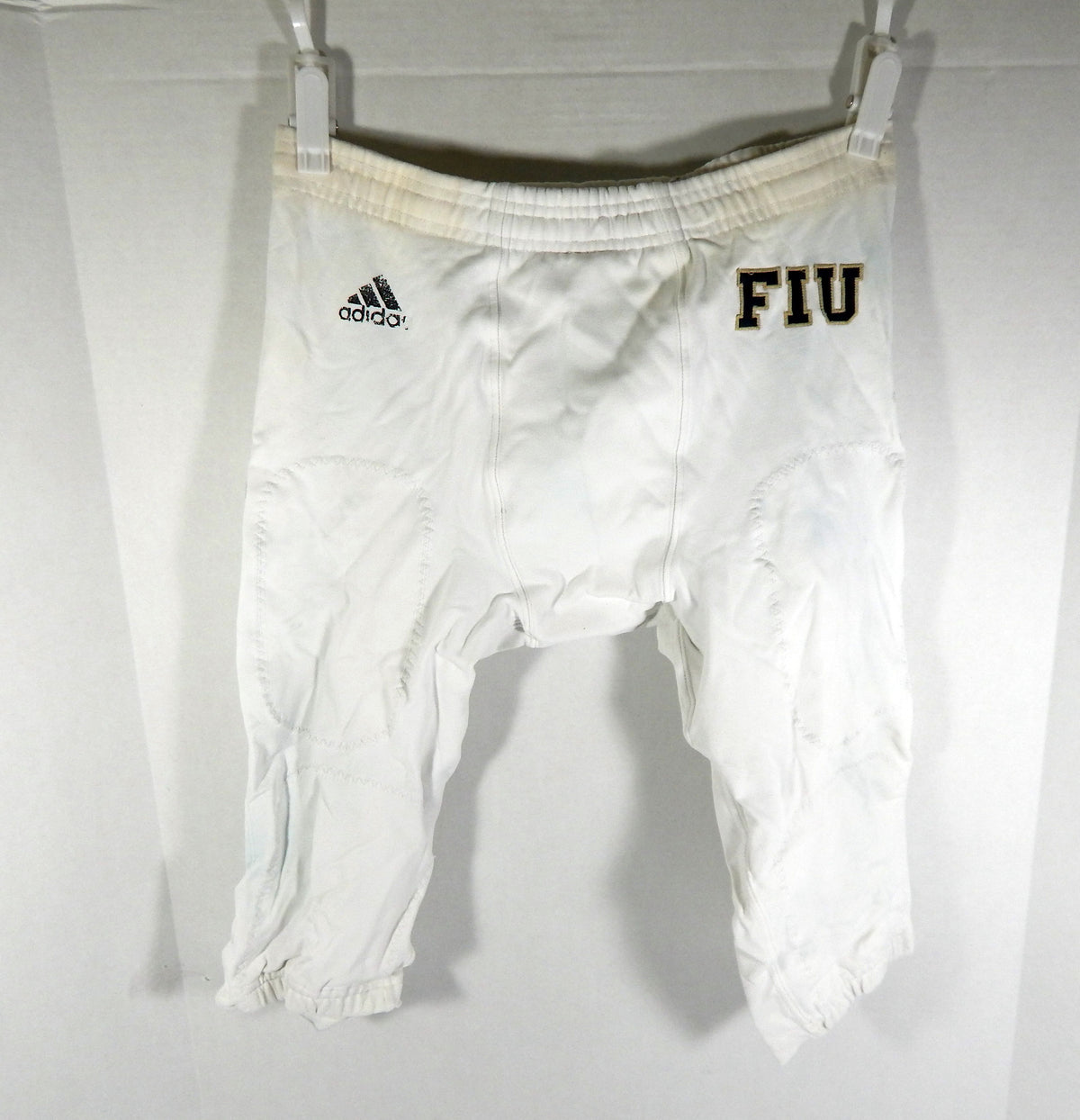 2012 Florida International University FIU Panthers Game Used White Pants 2XL 04