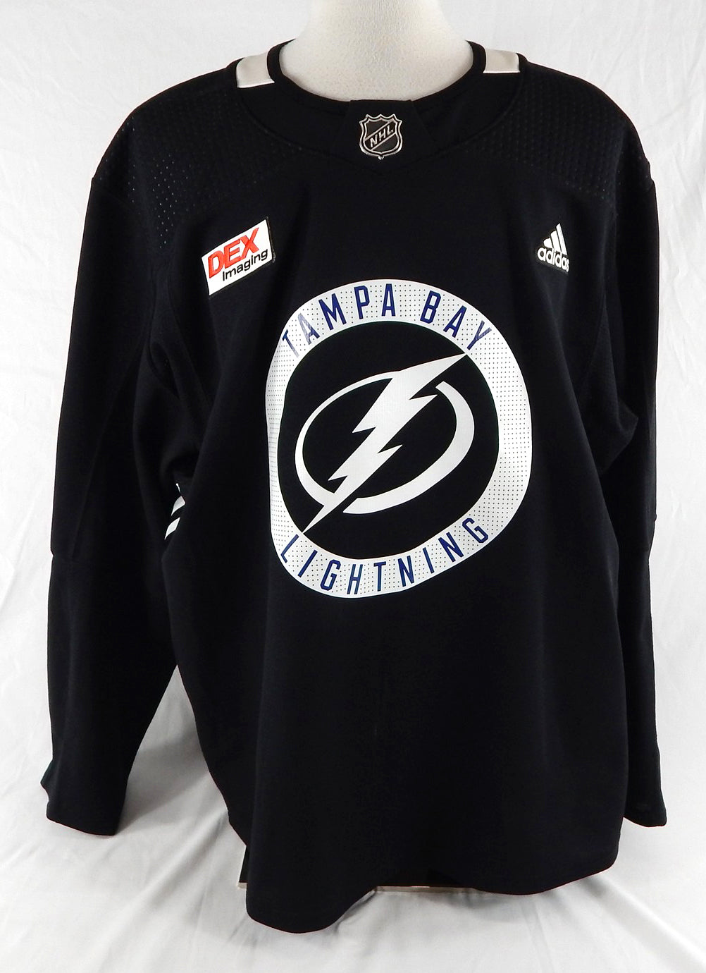 2024 Tampa Bay Lightning Alex Gagne #75 Game Used Black Jersey Development Camp