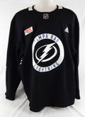 2024 Tampa Bay Lightning Alex Gagne #75 Game Used Black Jersey Development Camp