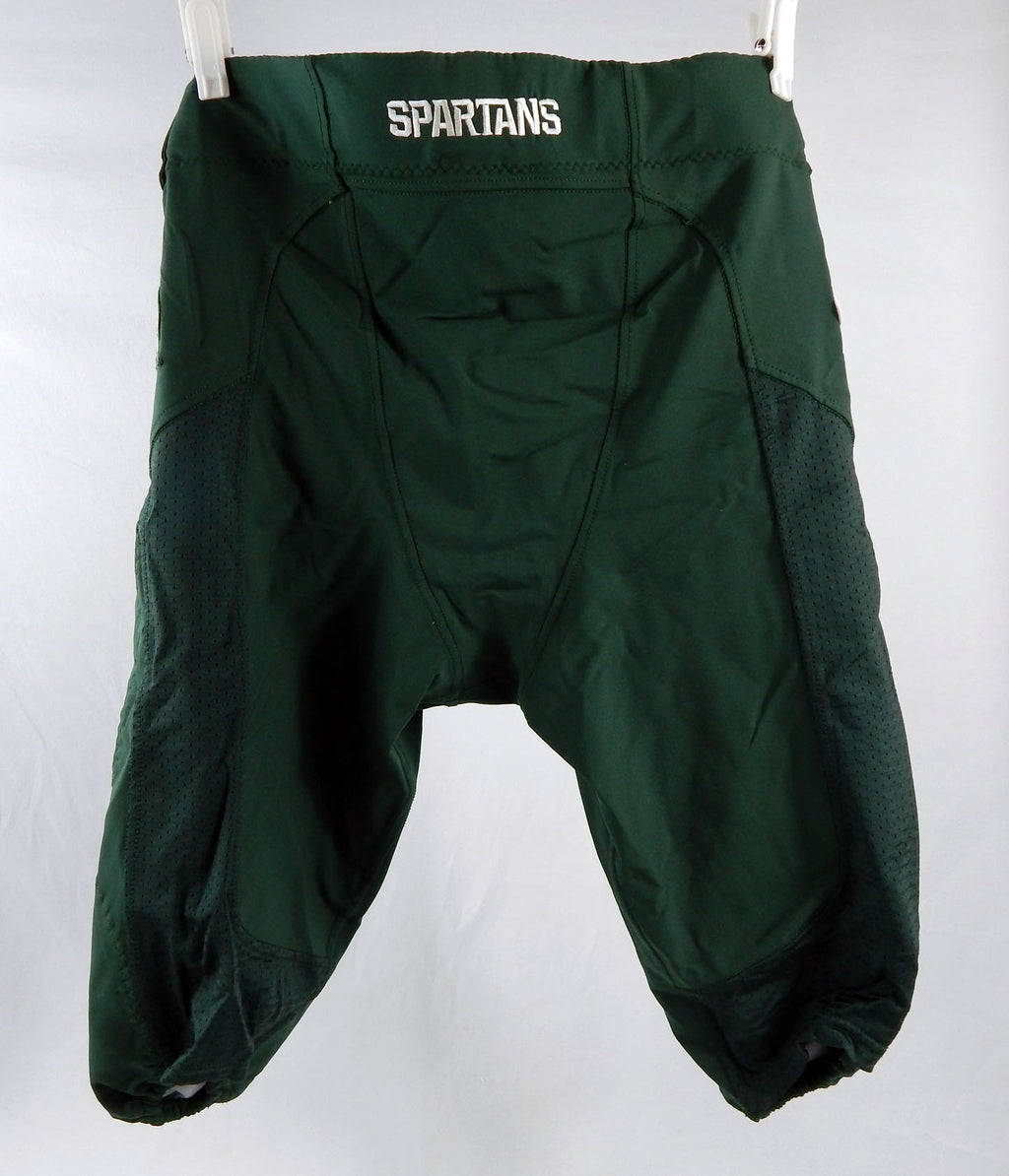 Michigan State Spartans Game Issued Green Pants Football 36 254 Pic2