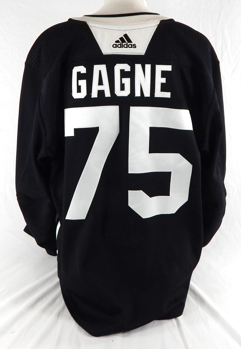2024 Tampa Bay Lightning Alex Gagne #75 Game Used Black Jersey Development Camp Pic2
