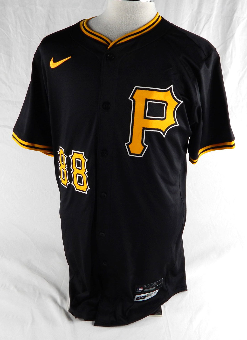 2024 Pittsburgh Pirates Christian Marrero #88 Game Issued Black Jersey 42 78