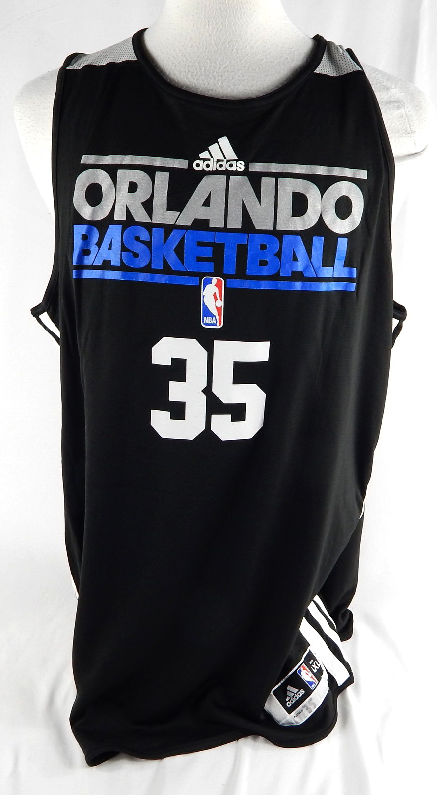 Orlando Magic #35 Game Used Black Practice Jersey 4XL DP89428