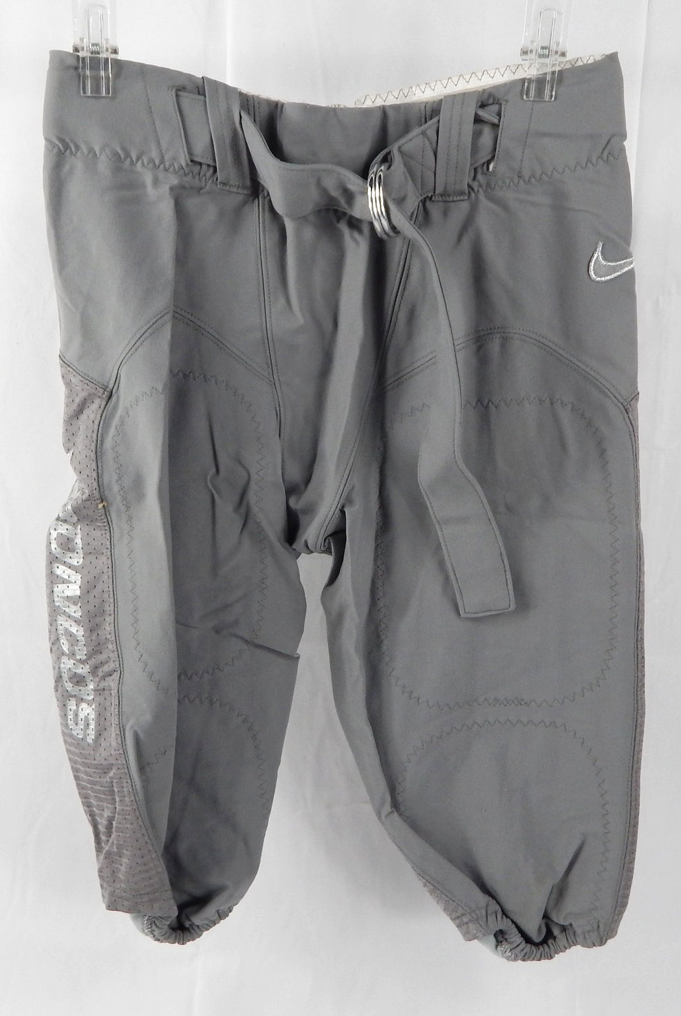 2012-17 Boise State Broncos #82 Game Used Grey Pants Football 32 313