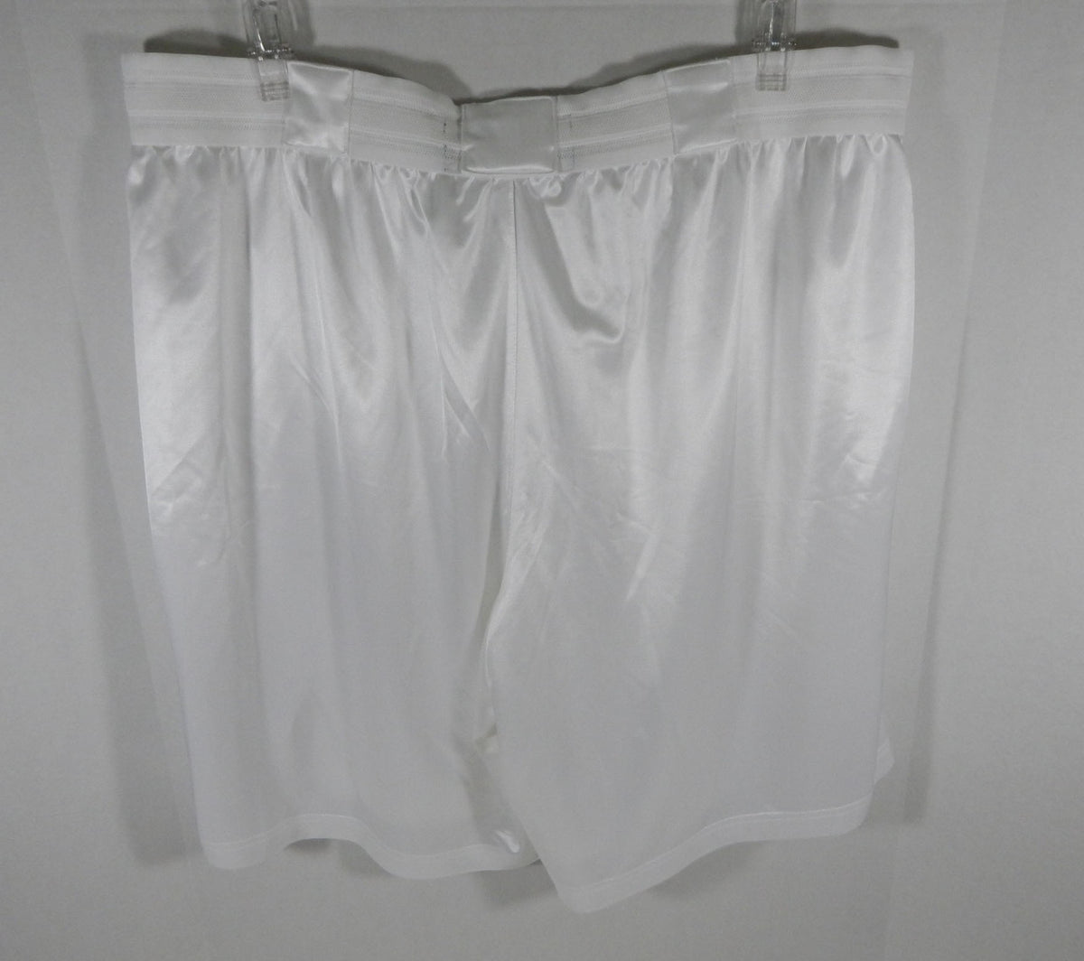 2017-18 Indiana Pacers Game Issued White Game Shorts HWC Nike Pro Cut 48 1030S Pic2