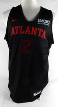 2024-25 Atlanta Hawks Keaton Wallace #2 Game Used Black Practice Jersey L 570