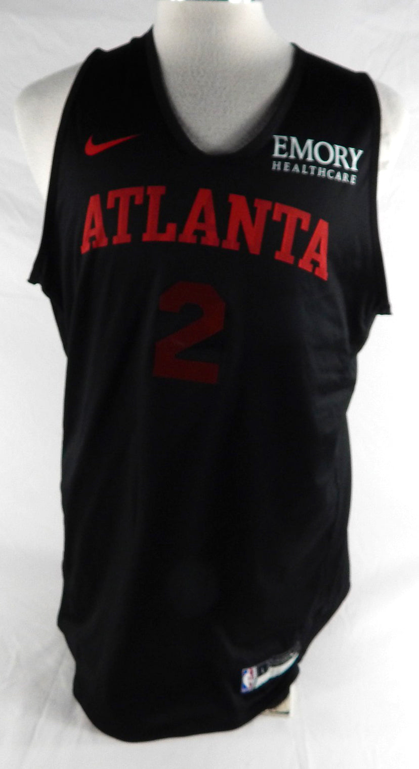 2024-25 Atlanta Hawks Keaton Wallace #2 Game Used Black Practice Jersey L 570
