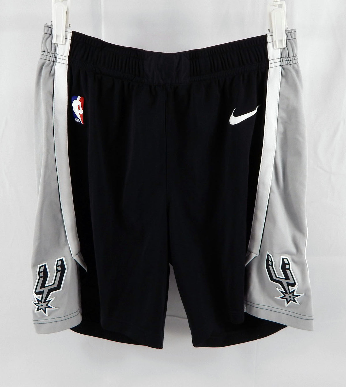2022-23 San Antonio Spurs Joshua Primo #11 Game Used Black Shorts Statement L 1