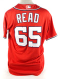 2021 Washington Nationals Raudy Read #65 Game Issued Pos Used Red Jersey 46 798