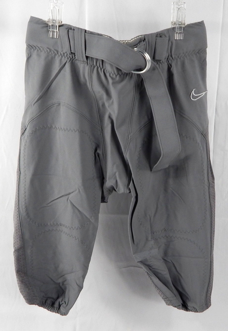 2012-17 Boise State Broncos #65 Game Used Grey Pants Football 34 325