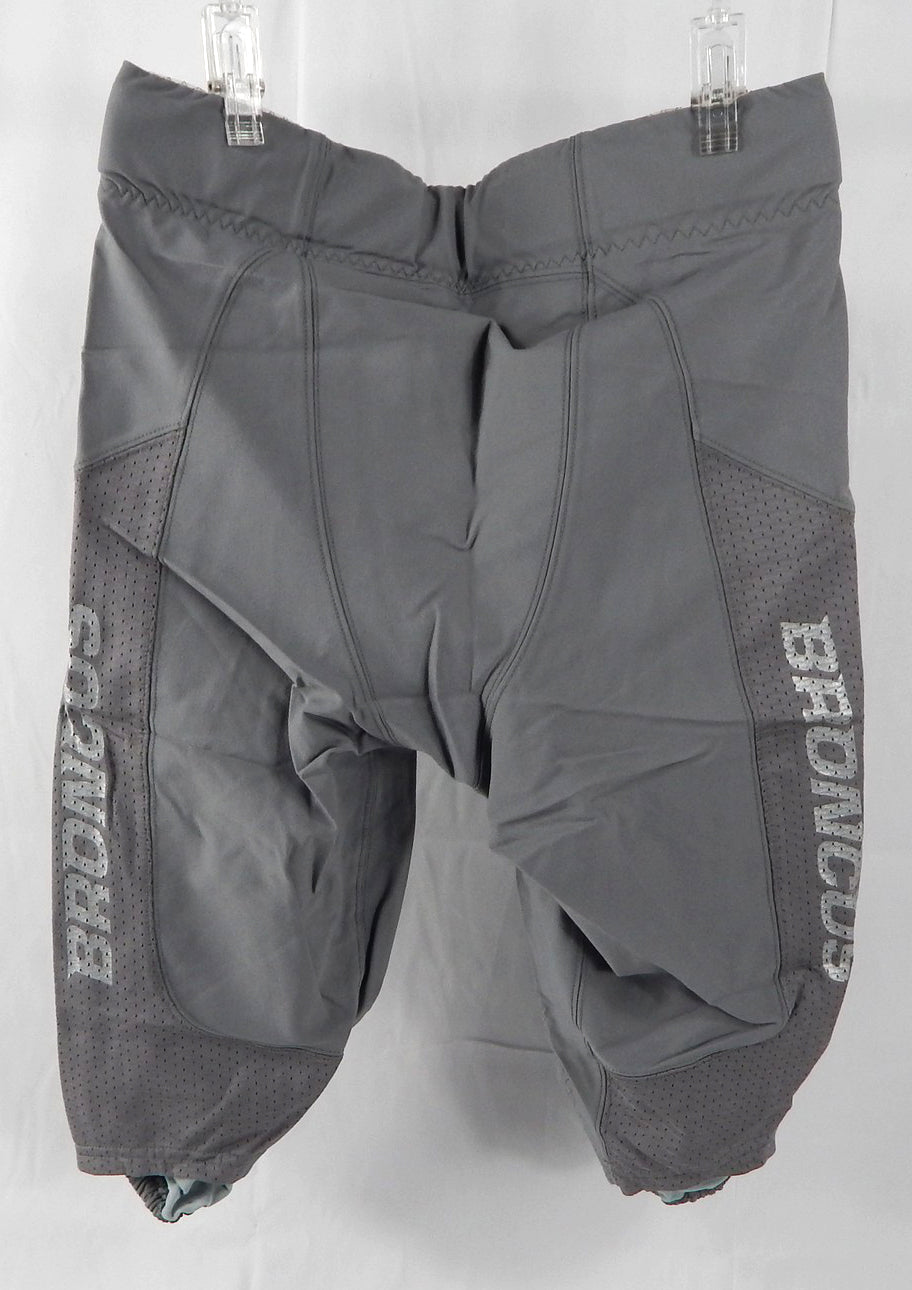 2012-17 Boise State Broncos #65 Game Used Grey Pants Football 34 325 Pic2