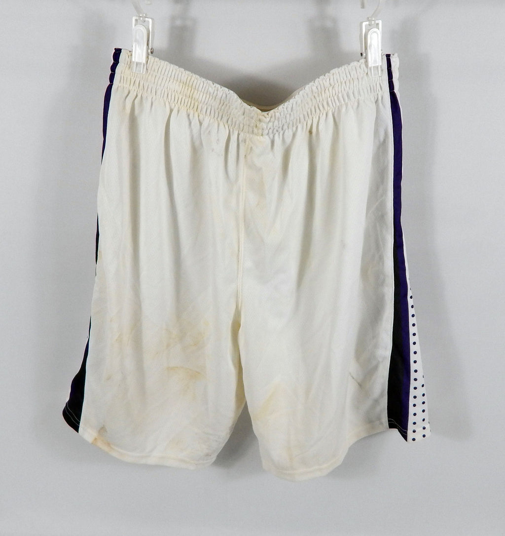 2014-15 Texas Christian TCU Horned Frogs Game Issued White Shorts L 929 Pic2