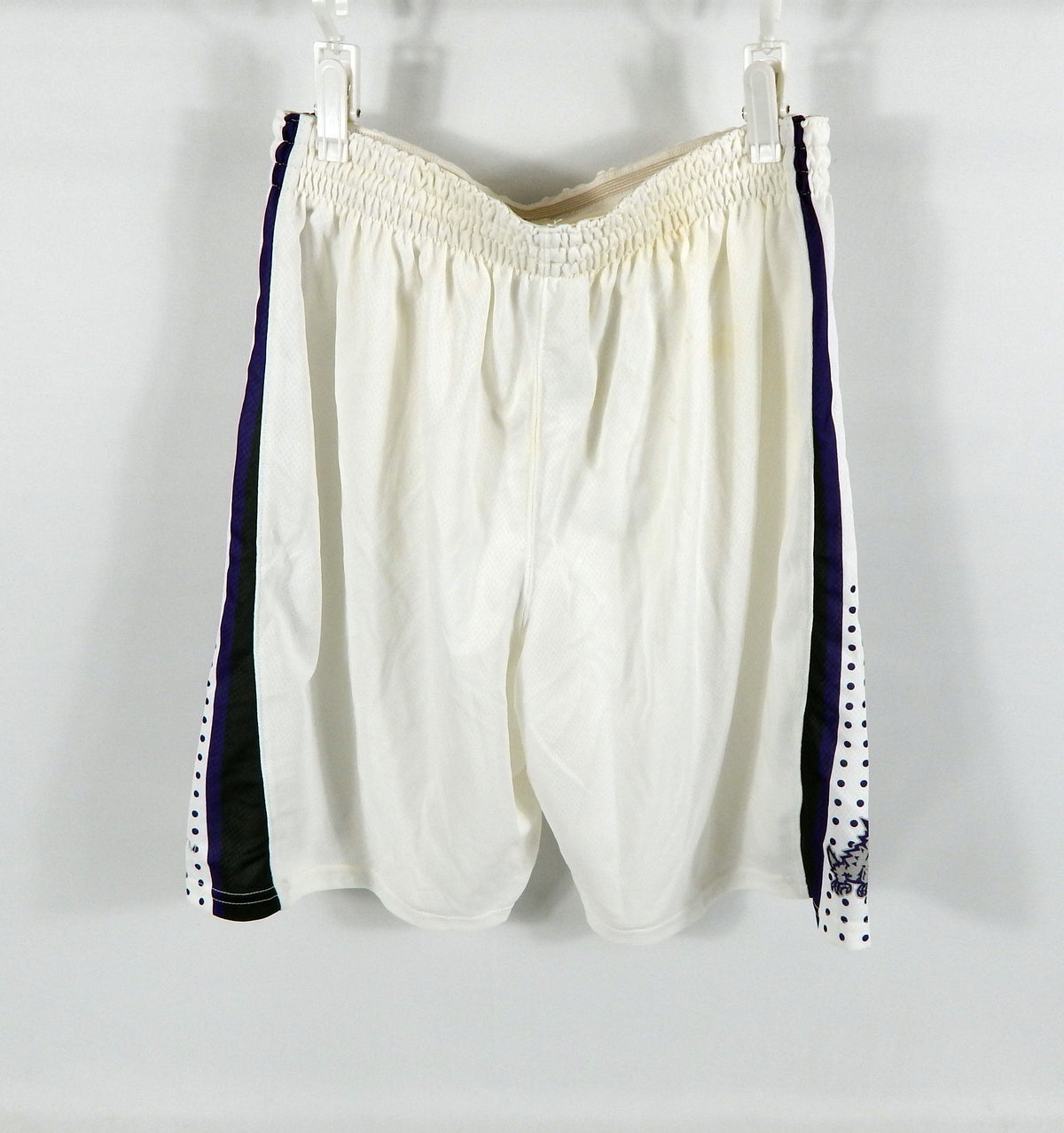 2015-16 Texas Christian TCU Horned Frogs Game Issued White Shorts M DP78931 Pic2