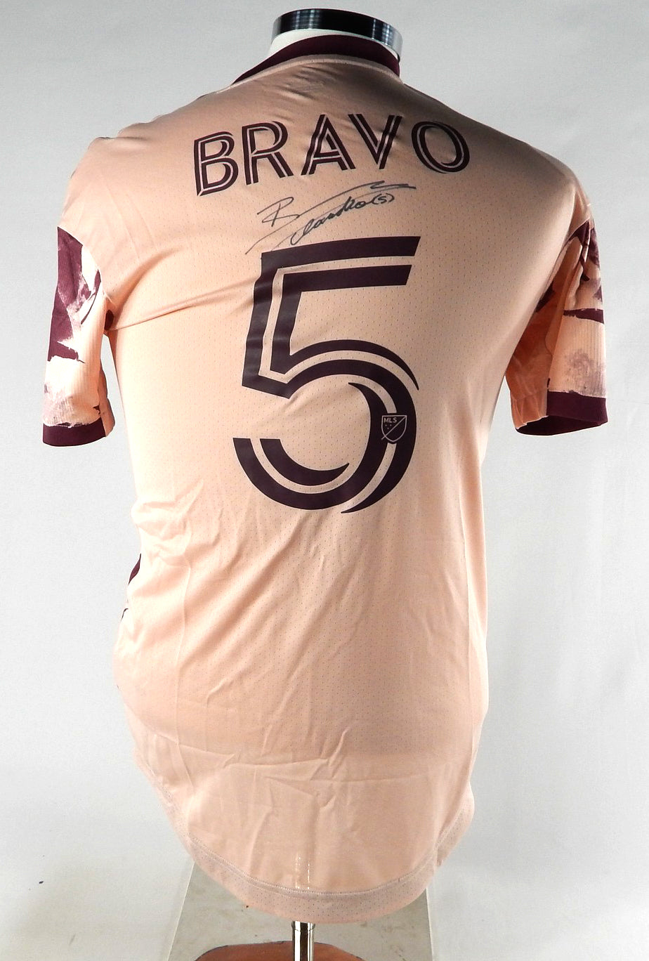 2022 Portland Timbers Claudio Bravo #5 Game Used Cream Jersey MLS Soccer S 173 Pic2