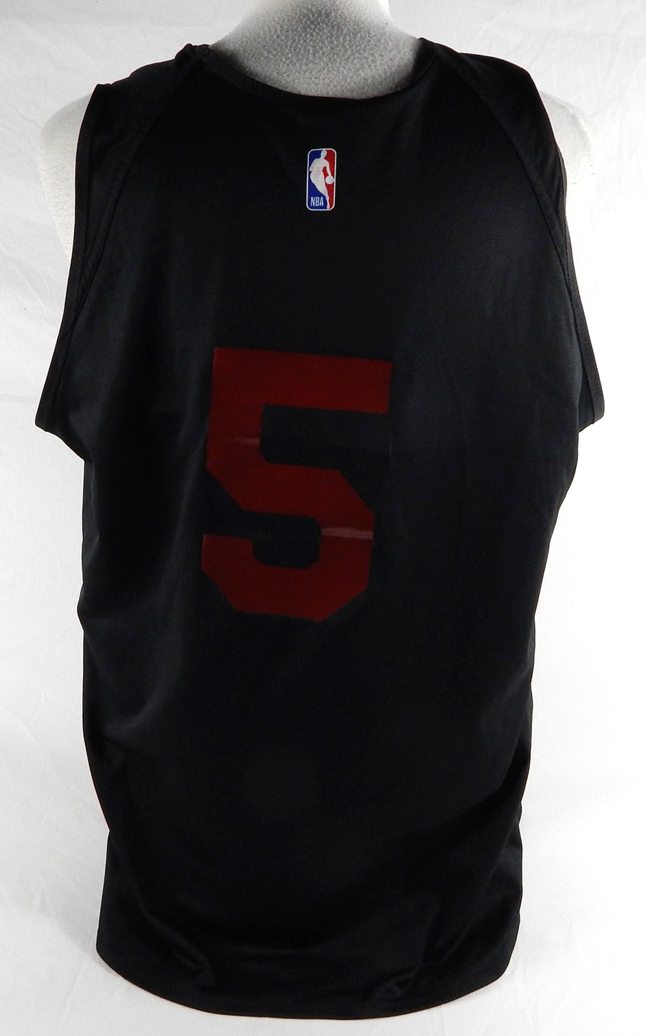 2024-25 Atlanta Hawks Dyson Daniels #5 Game Used Black Practice Jersey XL 94578 Pic2