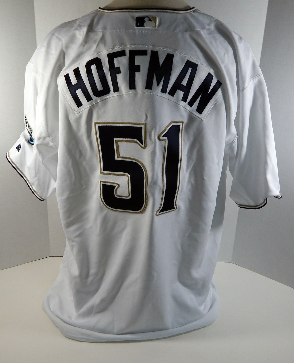 San Diego Padres Trevor Hoffman #51 Authentic White Jersey Russell Ath NWT 52 3