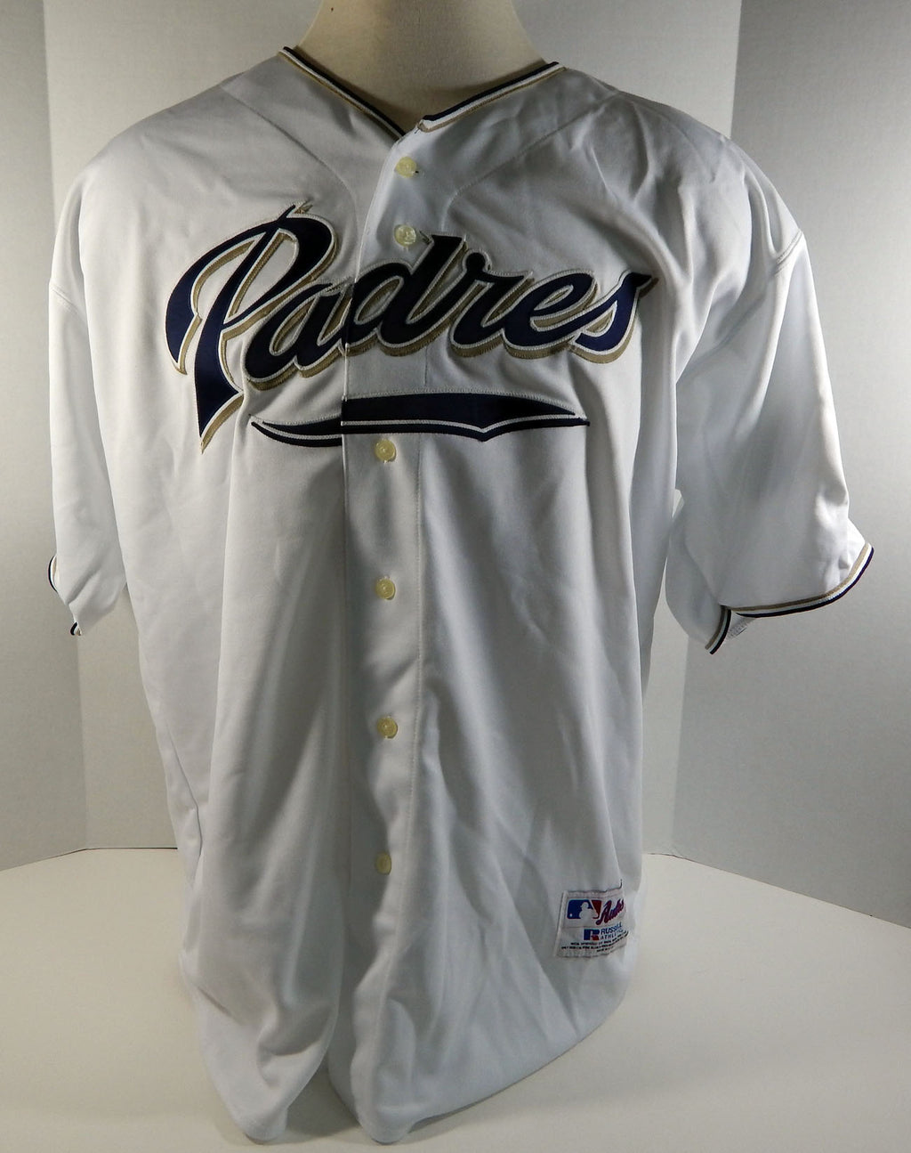 San Diego Padres Trevor Hoffman #51 Authentic White Jersey Russell Ath NWT 52 3 Pic2