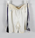 2012-13 Texas Christian TCU Horned Frogs #45 Game Issued White Shorts L 938