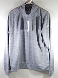 Nike Dri-Fit NBA Team Issued 1/4 Zip Up Long Sleeve Shirt Heather Gray New M