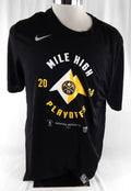 2023-24 Denver Nuggets Game Issued Black Shirt Mile High Playoffs XL 650