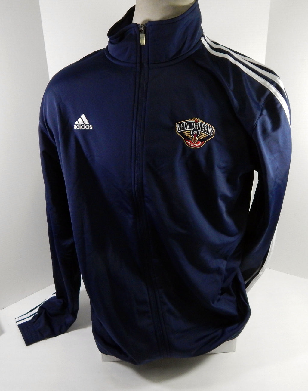2010-11 New Orleans Hornets Team Issued Navy Travel Jacket XLT DP64874