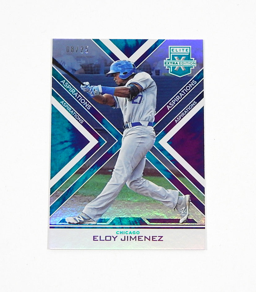 2016 Elite Extra Edition Aspirations Tie Dye Eloy Jimenez RC #129 /25