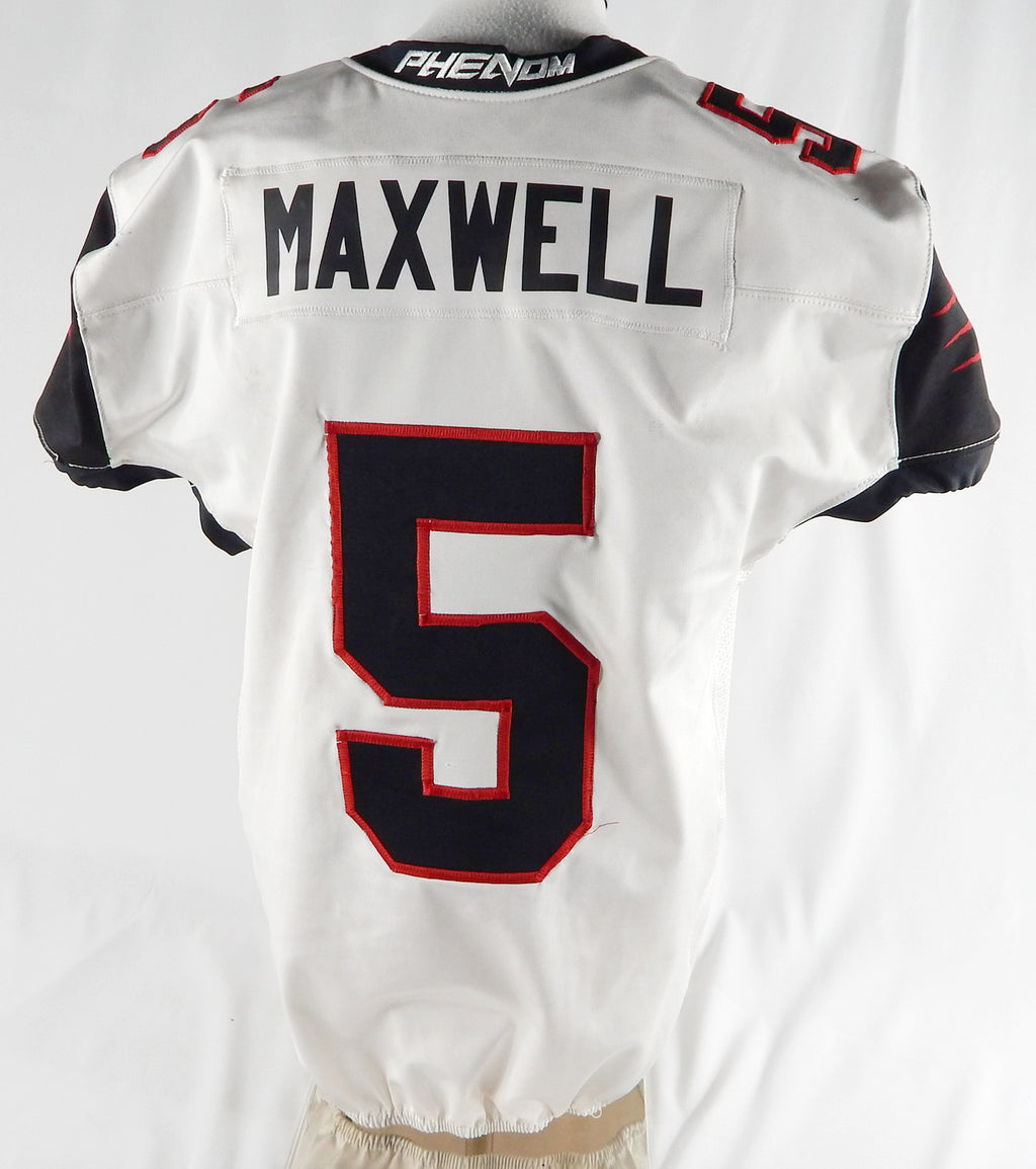 Orlando Predators Maxwell #5 Game Used White Jersey XL 237 Pic2