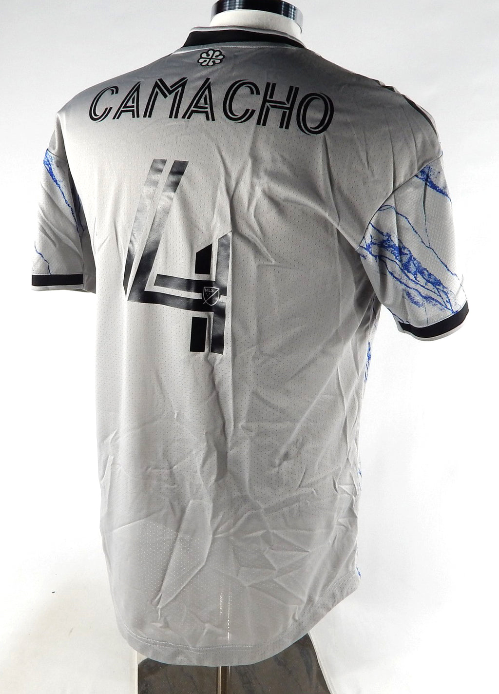 2022 CF Montreal Rudy Camacho #4 Game Used Signed Grey Jersey MLS Soccer M 178 Pic2