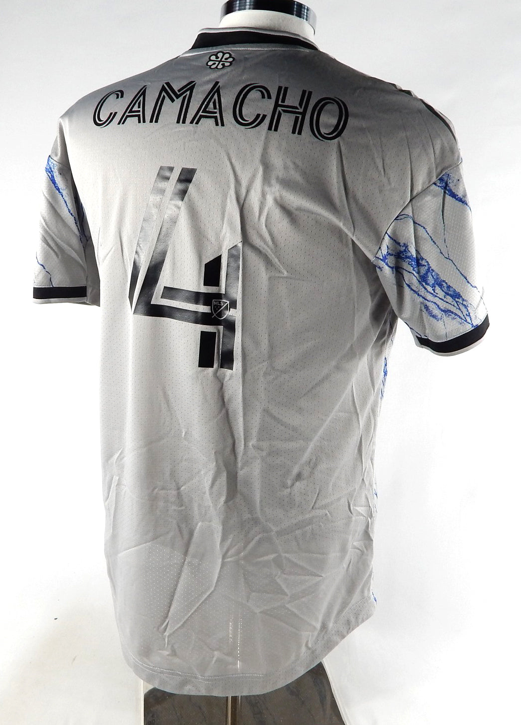 2022 CF Montreal Rudy Camacho #4 Game Used Signed Grey Jersey MLS Soccer M 178 Pic2
