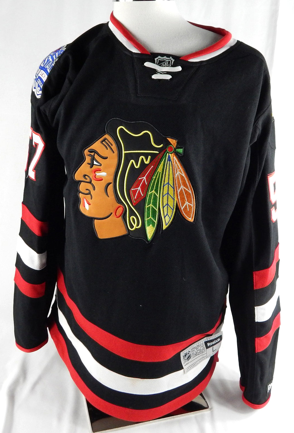 2014 Chicago Blackhawks Trevor Van Riemsdyk #57 Sign Black Jersey Stadium Series
