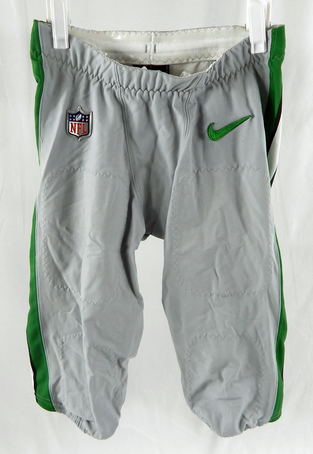 2024 Philadelphia Eagles Britain Covey #18 Game Used Grey Alt Pants 28 DP113801