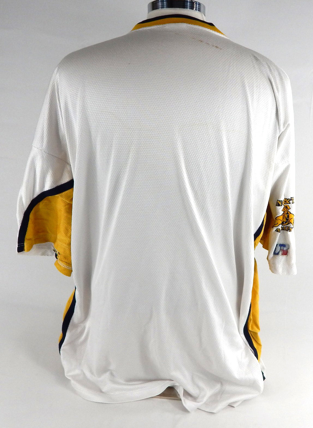 2000s North Carolina A&T Aggies Game Used White Shooting Shirt XXL 832 Pic2