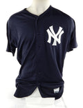 2018 New York Yankees Giovanny Gallegos #62 Game Used Navy Jersey ST P 46 13