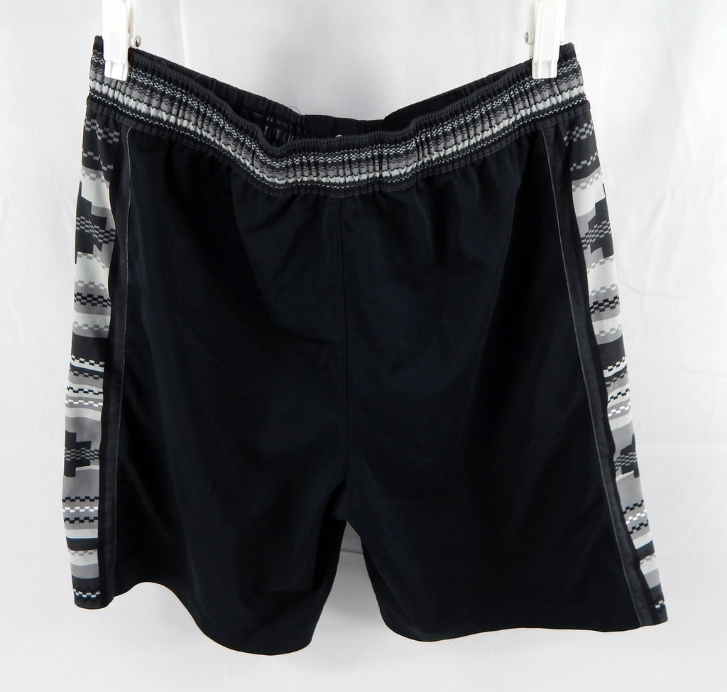 2024-25 San Antonio Spurs Malaki Branham #22 Game Used Black Shorts Statement 3 Pic2