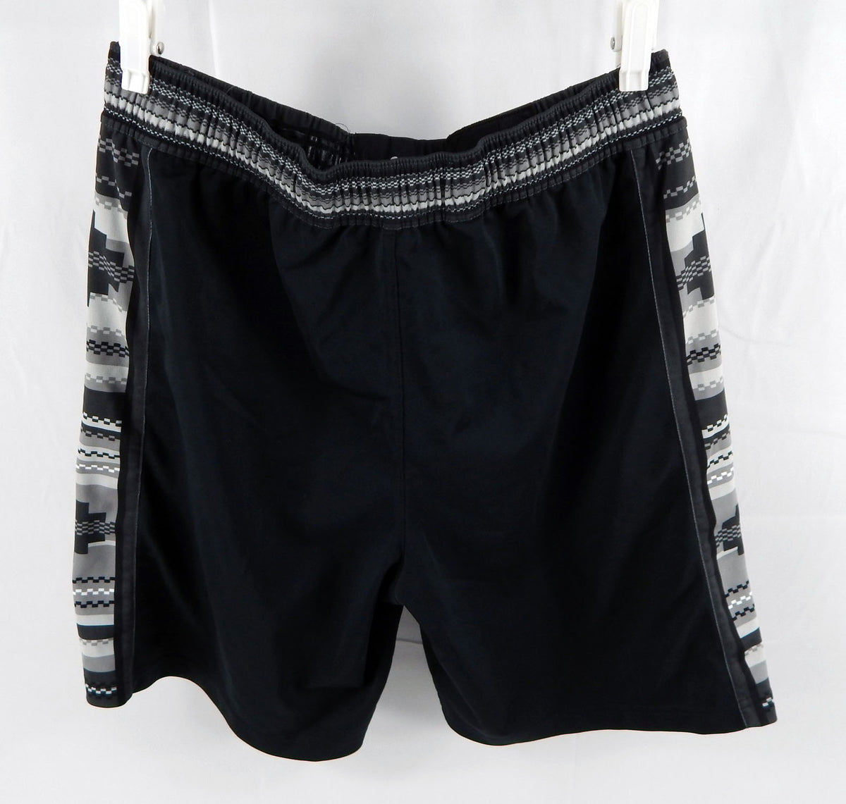 2024-25 San Antonio Spurs Malaki Branham #22 Game Used Black Shorts Statement 3 Pic2