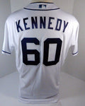 2019 San Diego Padres Brett Kennedy #60 Game Issued White Jersey 50th & 150 P 66