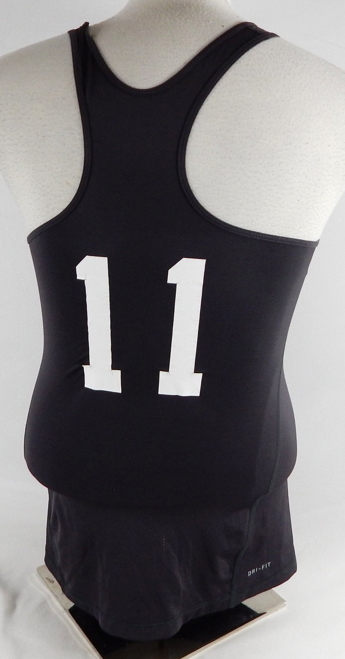 2014 Boise State Broncos #11 Game Used Blue Jersey Beach Volleyball M 734 Pic2