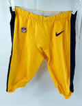2020 Pittsburgh Steelers Jordan Berry #4 Game Used Yellow Pants 36 352
