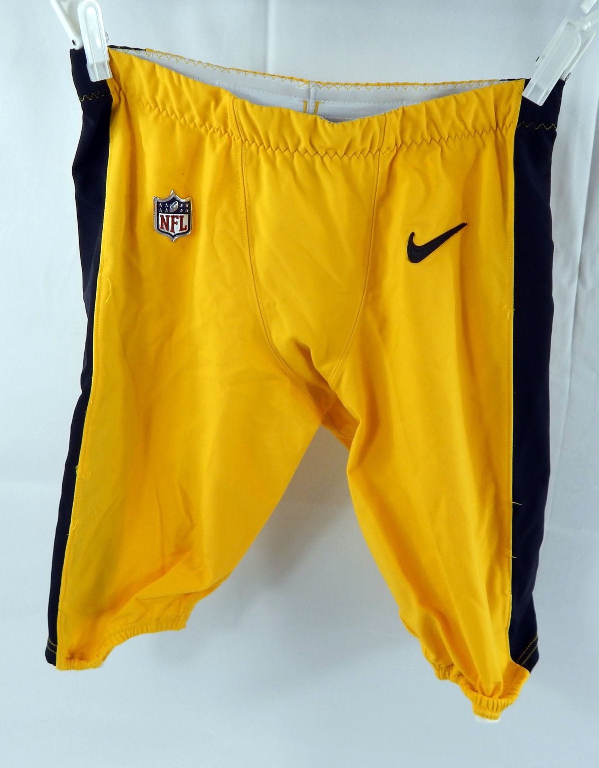 2020 Pittsburgh Steelers Jordan Berry #4 Game Used Yellow Pants 36 352