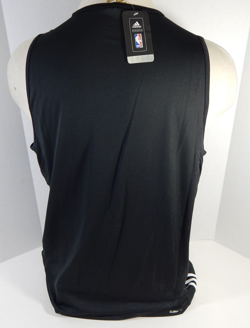 2010-11 New Orleans Hornets Blank Game Issued Black Reversable Practice Jersey 8 Pic2