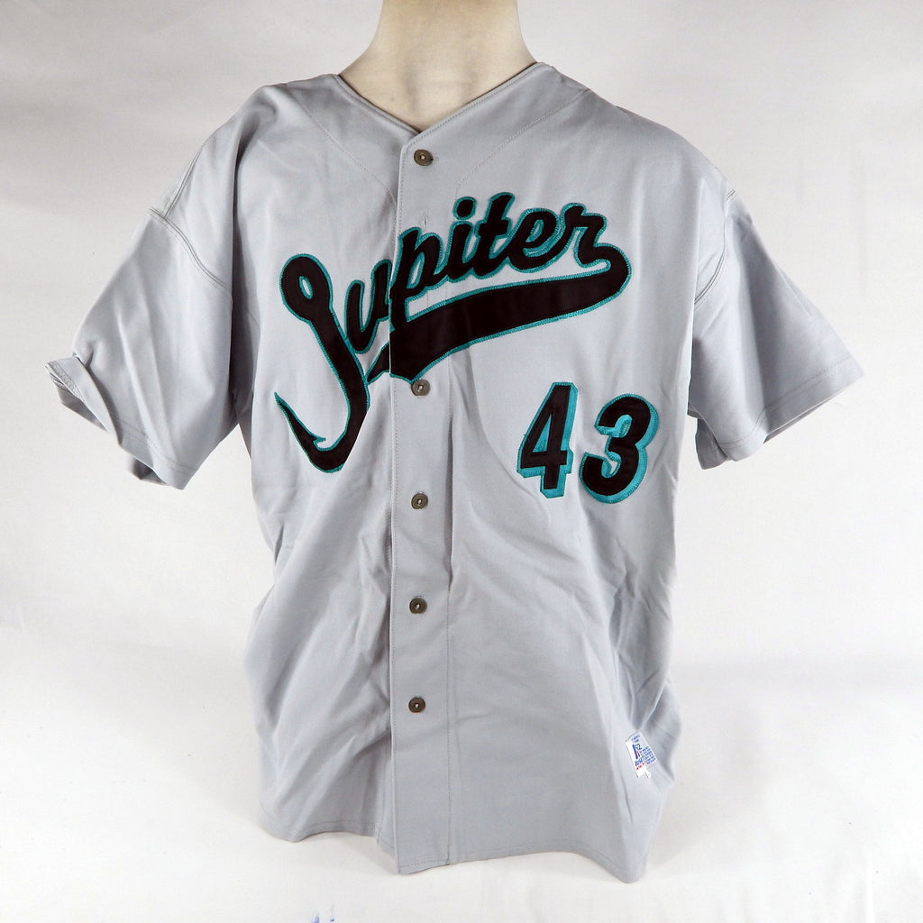 Jupiter Hammerheads #43 Game Used Grey Jersey 52 DP68274