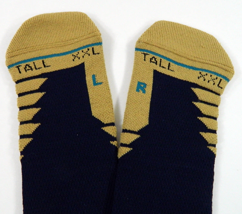 1-Pair New Orleans Pelicans NBA Stance Core OTC Over the Calf Navy Socks XXL Tall Pic2